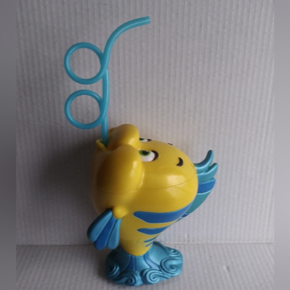 The Little Mermaid Flounder Sipper Cup - Disney  - Rare Collectible